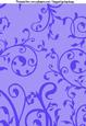 Foliage Swirls A4 Backing Paper in Dark Blue