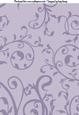 Foliage Swirls A4 Backing Paper in Lilac