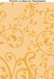 Foliage Swirls A4 Backing Paper in Orange