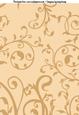 Foliage Swirls A4 Backing Paper in Peach