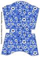 Daisy Daisy in Blue Open Top Gift Box