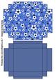 Daisy Daisy in Blue Gift Box with Lid