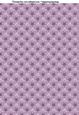 Organza Flowers A4 Backing Paper in Purple