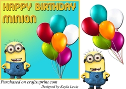 minion birthdayyy
