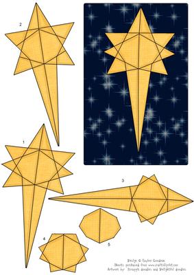 Christmas Star Card