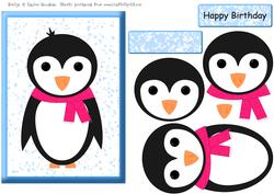 Cold Penguin Star Card