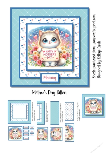 Mothers Day Kitten