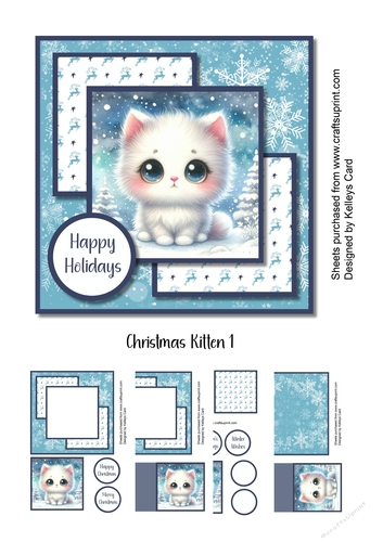 Christmas Kitten
