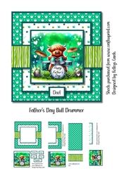 Fathers Day Bull Drummer