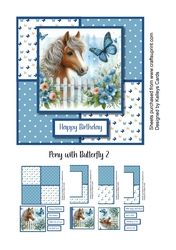 Pony with Butterfly 2