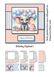 Birthday Elephant 1