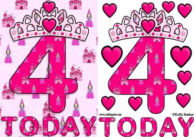 Four Today Princess A5