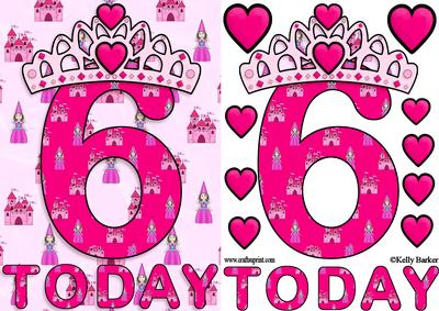 Six Today Princess A5