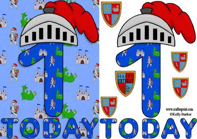 One Today Birthday Knight A5