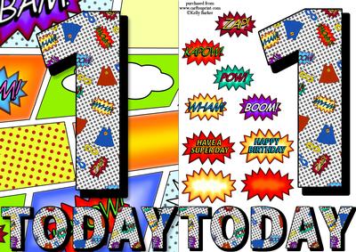 1 Today Comic Book Birthday A5