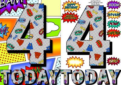 4 Today Comic Book Birthday A5
