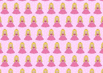 Beautiful Princess Sleeping Beauty Backing Paper Background