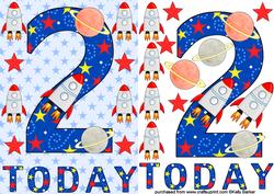 Two Today Space A5 Decoupage