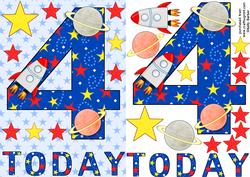 Four Today Space A5 Decoupage