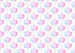 Small Balloons Vellum Backing Paper