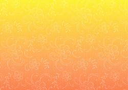 Sunset Lace Flowers Background Backing Paper