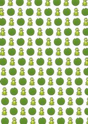 Frogs and Lilypads Backing Paper