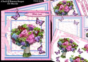A Touch of Romance Bouquet 8x8 Mini Kit