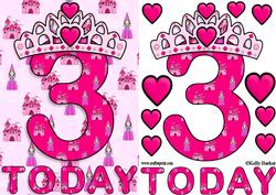 Three Today Princess A5