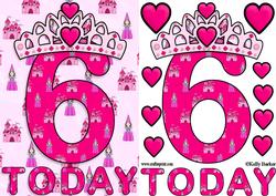 Six Today Princess A5