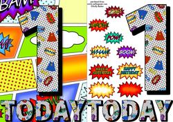 1 Today Comic Book Birthday A5