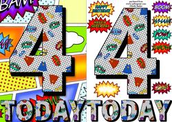 4 Today Comic Book Birthday A5