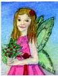 Fairy Waiting Watercolour Original Art