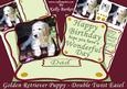 Golden Retriever Puppy Pyramage Double Twist Easel Mini Kit