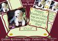 Father's Day Puppy Pyramage Double Twist Easel Mini Kit