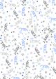 Streamers Spots and Stars Backing Paper, Background Vellum