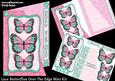 Lace Butterflies Over the Edge Pink and Green Mini Kit