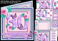 30th Birthday in Mint and Lilac 8x8 Square Mini Kit