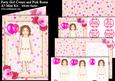 Party Girl Cream and Pink Roses A5 Decoupage Mini Kit