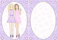 Best Friends A5 Insert Lilac and Pink