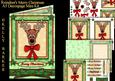Reindeer's Merry Christmas A5 Decoupage Mini Kit