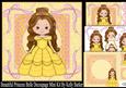 Beautiful Princess Belle Decoupage Mini Kit
