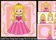 Beautiful Princess Sleeping Beauty Decoupage Mini Kit