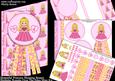 Beautiful Princess Sleeping Beauty Rosette Over the Edge