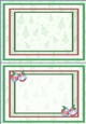 Baubles and Holly Christmas A5 Insert