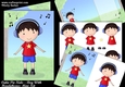 Cutie Pie Kids Boy With Headphones A5 Mini Kit