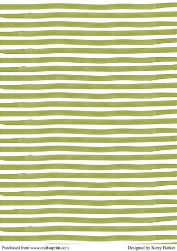 Watercolour Stripes Background Sheet