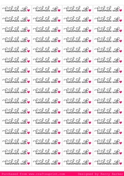 Handmade With Love Heart - Captions for Selling Your Cards