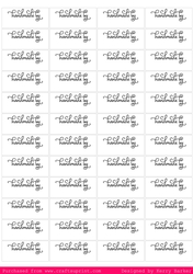 Handmade By - Captions for Selling Your Cards