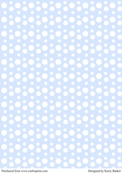Spots & Dots Background Sheet