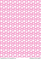 Spots & Dots Background Sheet